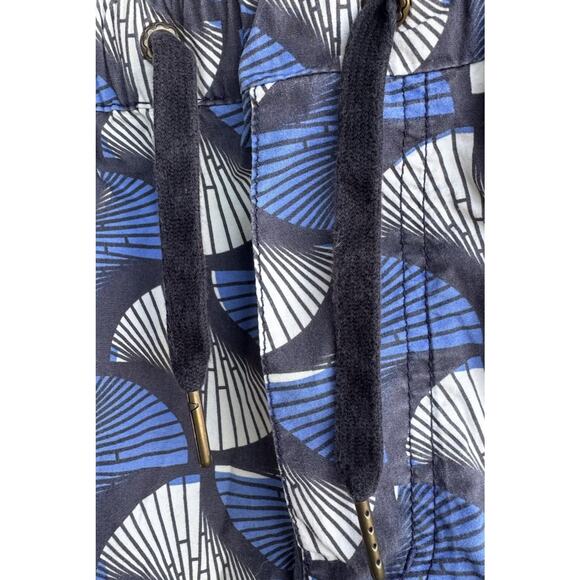 Barney Cools Shorts Men’s Size 32 Blue Print Drawstring Elastic Waist READ - Picture 5 of 8